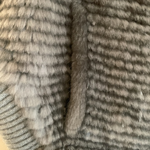 Mink and Rabbit Shearling Reversible Jacket. Like new. - Picture 15 of 17